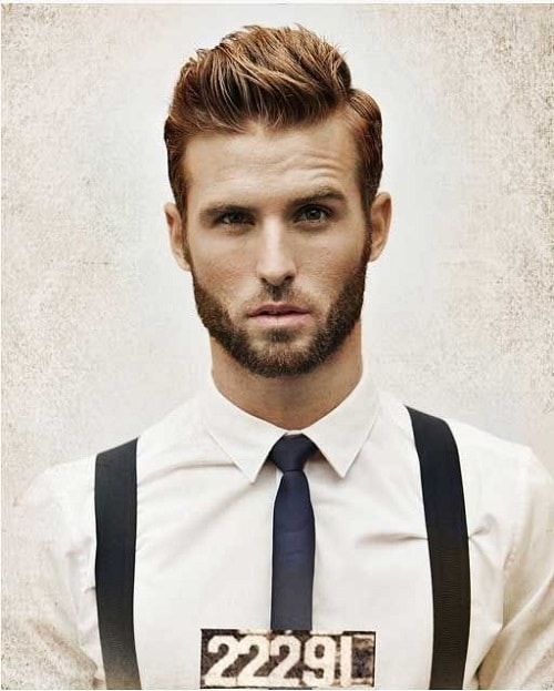 Brushed Up Hairstyle for Gentlemen